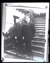 President Calvin Coolidge and Vice president Charles G. Dawes, Los Angeles, 1924