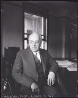 Commissioner of Corporations Fred G. Athearn, Los Angeles, 1929