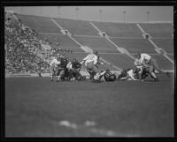 Football game between U.C.L.A. and Stanford at the Coliseum, Los Angeles, 1932