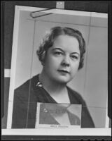 Mary Stanton is elected to higher position in the social worker community, Los Angeles, 1935