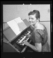 "Mistress of the Chimes" Laura Lee Brown, UCLA counselor, Los Angeles, 1963