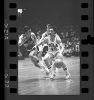 UCLA basketball player Henry Bibby playing against Santa Clara in Los Angeles, Calif., 1972