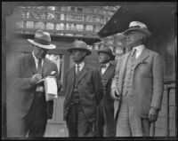 Attendees of Carl I. Jacobson's trial, Los Angeles, ca. 1927