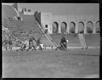 USC Trojans play against UCLA Bruins at the Memorial Coliseum, Los Angeles, 1938