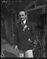 Dr. Samuel A. Levine, professor of medicine, Pasadena, 1932