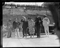 Crown Prince Gustav Adolf and Crown Princess Louise of Sweden, Los Angeles, 1926