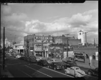 Street scene of Old Chinatown, Los Angeles (Calif.)