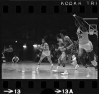 UCLA basketball players Henry Bibby and Sidney Wicks