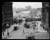 Construction of City Hall, Los Angeles, ca. 1927