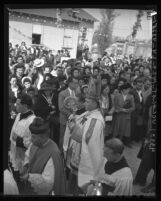 Dedication ceremony of the new Sanctuary of Our Lady of Guadalupe, Calif., 1946