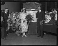 Crown Prince Gustav Adolf and Crown Princess Louise of Sweden at the Shrine Auditorium, Los Angeles, 1926