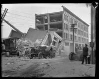 Earthquake-damaged San Marcos Building, Santa Barbara, 1925