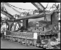 Orange County display at the Los Angeles County Fair, Pomona, 1933