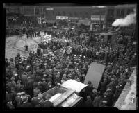 Groundbreaking ceremony for Los Angeles City Hall, Calif., 1926