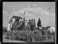 Parade float at the Los Angeles County Fair, Pomona, 1936