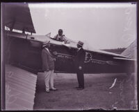 Mail-plane pilot Jimmy Carson of Western Air Express, Los Angeles, 1920s