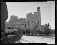 Exterior of Shea's Castle, Mojave Desert, 1935