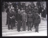 Symphonic Band of the Royal Belgian Guards at City Hall, Los Angeles ...