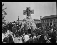 Dedication of American Green Cross conservation monument, Glendale, 1928