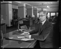 F. C. Noon, Los Angeles banker, Los Angeles, 1935