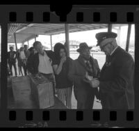 Frank Castro, inspector for the Immigration and Naturalization Service at San Ysidro, Calif., 1970