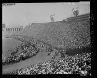 Los Angeles County Sheriff's Rodeo at the Los Angeles Coliseum, Calif., 1950