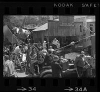 Motion picture being filmed at Universal Studios. B. 1969