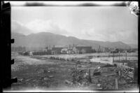 Neighborhood in the path of the flood that followed the failure of the Saint Francis Dam, Santa Clara River Valley (Calif.), 1928