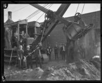 Groundbreaking ceremony for National Biscuit Company’s new plant, Los Angeles, 1925