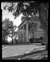 Know Your City No.138 Angled view of entrance of Children's Home Society of California at 3100 W Adams Blvd. Los Angeles, Calif