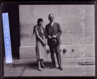 U.S. Ambassador to Italy Richard W. Child and his wife Maude Child, Los Angeles, 1922
