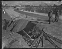 Washington Blvd. closed, Los Angeles, [1920-1939]