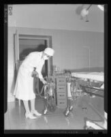 Ensign Dorothy Olson, U.S. Naval Hospital, Long Beach, 1943