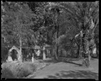 Hugo Reid Adobe, or Baldwin adobe, Rancho Santa Anita, Arcadia, 1938