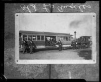 Old Los Angeles cable car, Los Angeles, 1931