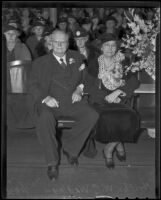 William and Emily Wadley celebrate 68 years of marriage, Los Angeles, 1936