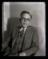 Harold Robinson, convicted of extortion, Los Angeles, 1932 — Calisphere