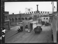 United States-Mexico border crossing, Calexico, [1927?]