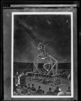 Drawing of Zeiss Mark II Planetarium Projector at Griffith Observatory, Los Angeles, 1934