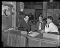 Sol Zemansky and others, Los Angeles, 1933