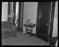 Apartment of murder victim Gladys G. Fair, Long Beach, 1935