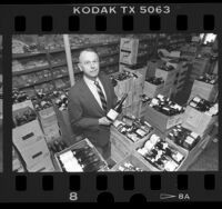 Joe Coulombe, founder and owner of the Trader Joe's chain in California, 1986