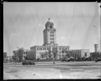 Beverly Hills City Hall shortly after it was completed, Beverly Hills, 1932