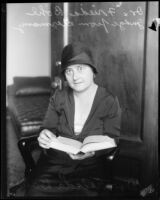 Judge Frieda Bohl, [1920-1939?]