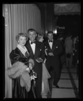 Deborah Kerr and Stewart Granger at the Academy Awards, Los Angeles, 1950