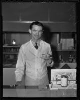 Restaurant waiter Hailey E. Howard, Los Angeles, 1936