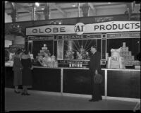 Globe Mills exhibit at the Food and Household Show, Los Angeles, 1932