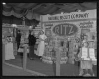 National Biscuit Company display at the Food and Household Show, Los Angeles, 1935