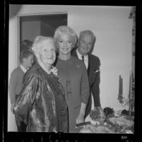 Wizard of Oz's Auntie Em, actress Mary Carr at her 90th birthday, 1964