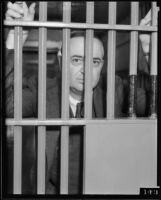 George Rochester "jailed" at County Jail, Los Angeles, 1935